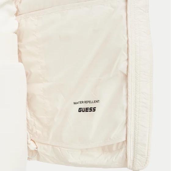 Piumino guess bianco donna Comfort Elegante Materiale Morbido Stile Unico per Ogni Occasione