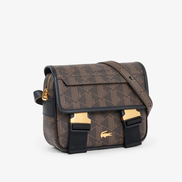Borsa a spalla Lacoste modello messenger The Blend Comfort Elegante per Ogni Occasione in Materiale Morbido e Stile Unico