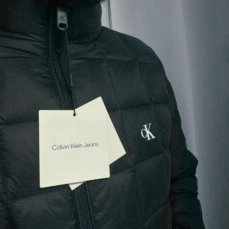 Piumino CALVIN KLEIN nero senza cappuccio Taglie S M L XL XXL Comfort Elegante Materiale Morbido Stile Unico per Ogni Occasione