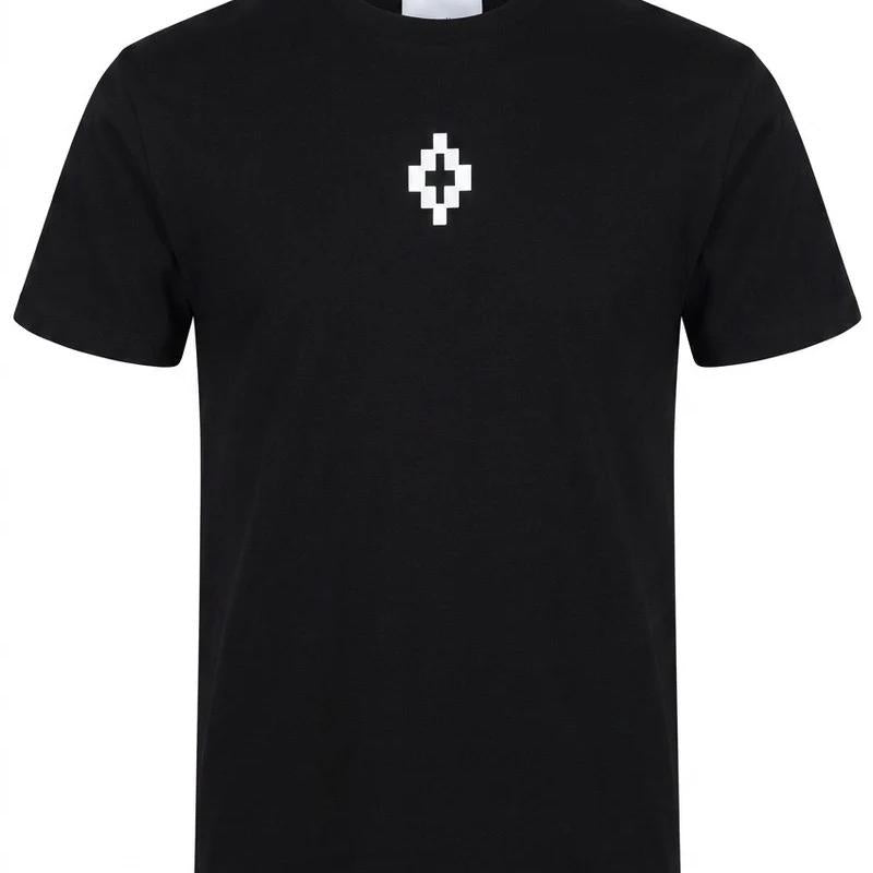 T-shirt COUNTY OF MILAN nero Taglie XS S M L XL XXL Comfort Elegante Materiale Morbido Stile Unico per Ogni Occasione