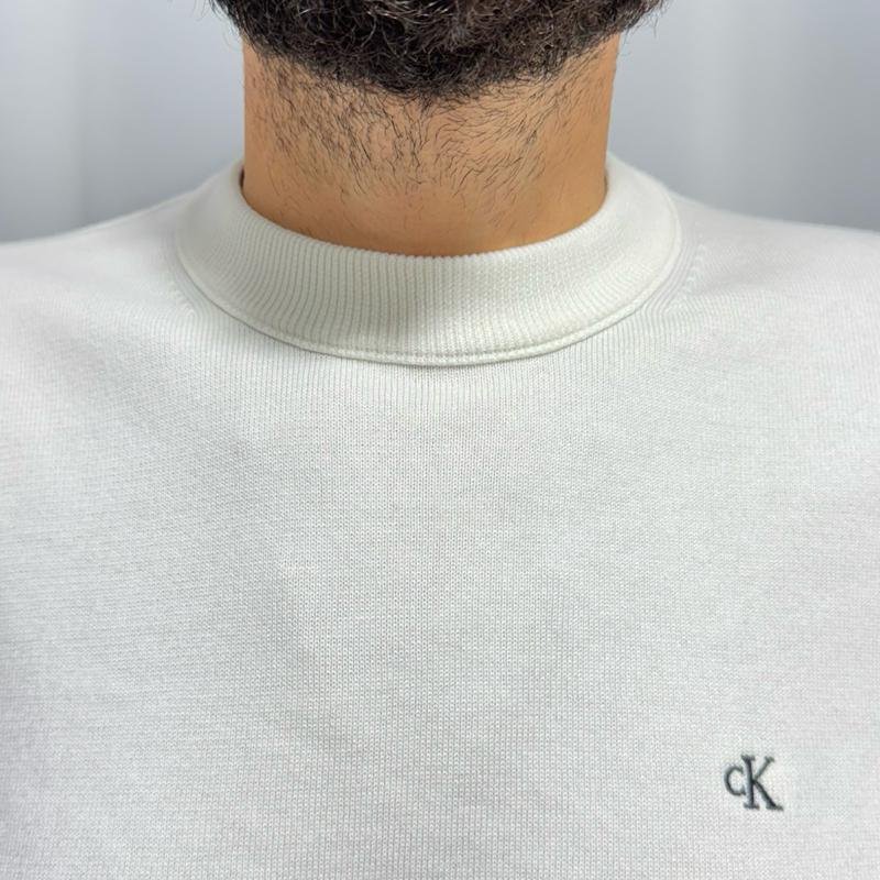 Maglioncino CALVIN KLEIN  Taglie XS M L XL XXL Comfort Elegante Materiale Morbido Stile Unico per Ogni Occasione