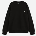 Felpa COUNTY OF MILAN nera garzata Taglie XS S M L XL XXL Comfort Elegante Materiale Morbido Stile Unico per Ogni Occasione