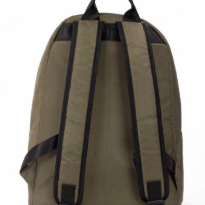 COUNTY OF MILAN zaino con Logo Esteso Frontale Taglia Unica Comfort Elegante in 100% Cotone per Ogni Occasione Stile Unico