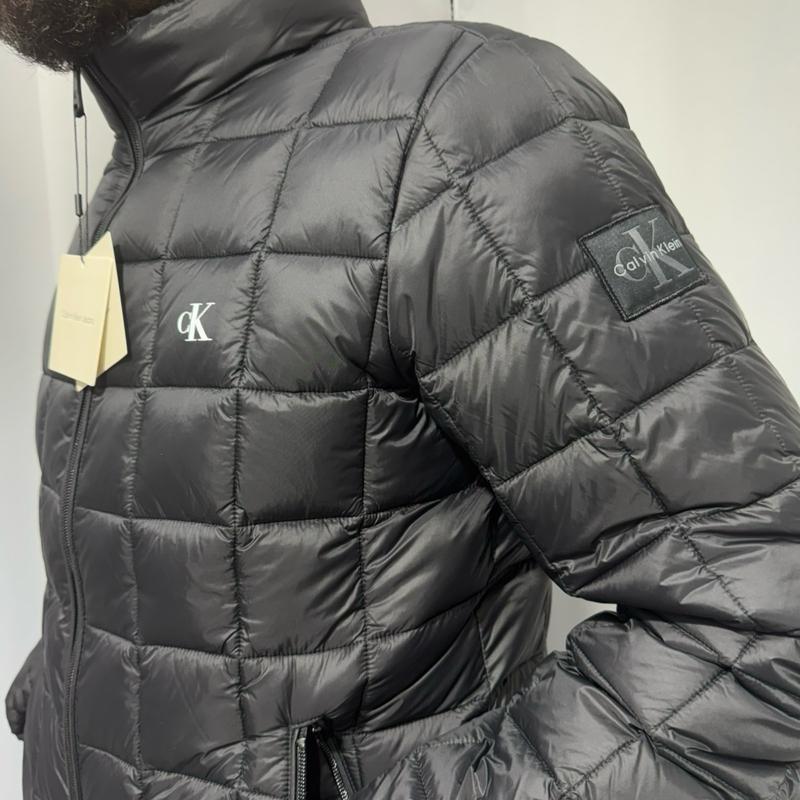 Piumino CALVIN KLEIN nero senza cappuccio Taglie S M L XL XXL Comfort Elegante Materiale Morbido Stile Unico per Ogni Occasione