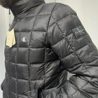 Piumino CALVIN KLEIN nero senza cappuccio Taglie S M L XL XXL Comfort Elegante Materiale Morbido Stile Unico per Ogni Occasione