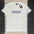Tommy Jeans T-shirt 100% Cotone con Logo Centrale Stampato Taglie S M L XL XXL Comfort Elegante per Ogni Occasione
