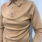 Sun68 maglioncino a polo  100% Cotone con Logo Centrale Stampato Taglie S M L XL XXL 3XXL Comfort Elegante per Ogni Occasione