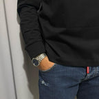 Maglia manica lunga CALVIN KLEIN  Taglie S M L XL Comfort Elegante Materiale Morbido Stile Unico per Ogni Occasione