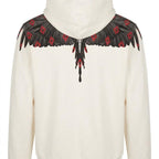 Felpa COUNTY OF MILAN bianca garzata Taglie S M L XL XXL Comfort Elegante Materiale Morbido Stile Unico per Ogni Occasione