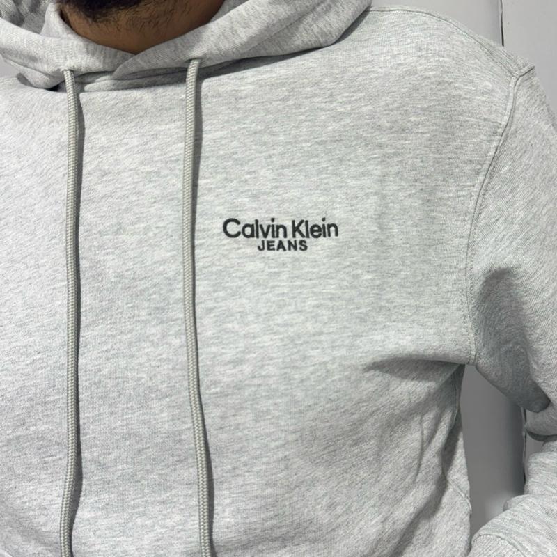 Felpa calvin klein garzata Taglie XS S M L XL XXL Comfort Elegante Materiale Morbido Stile Unico per Ogni Occasione