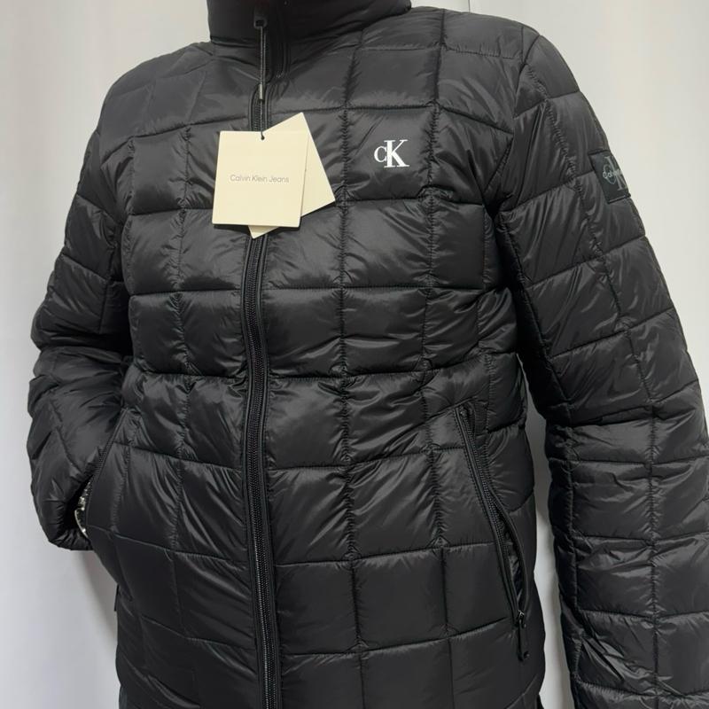 Piumino CALVIN KLEIN nero senza cappuccio Taglie S M L XL XXL Comfort Elegante Materiale Morbido Stile Unico per Ogni Occasione