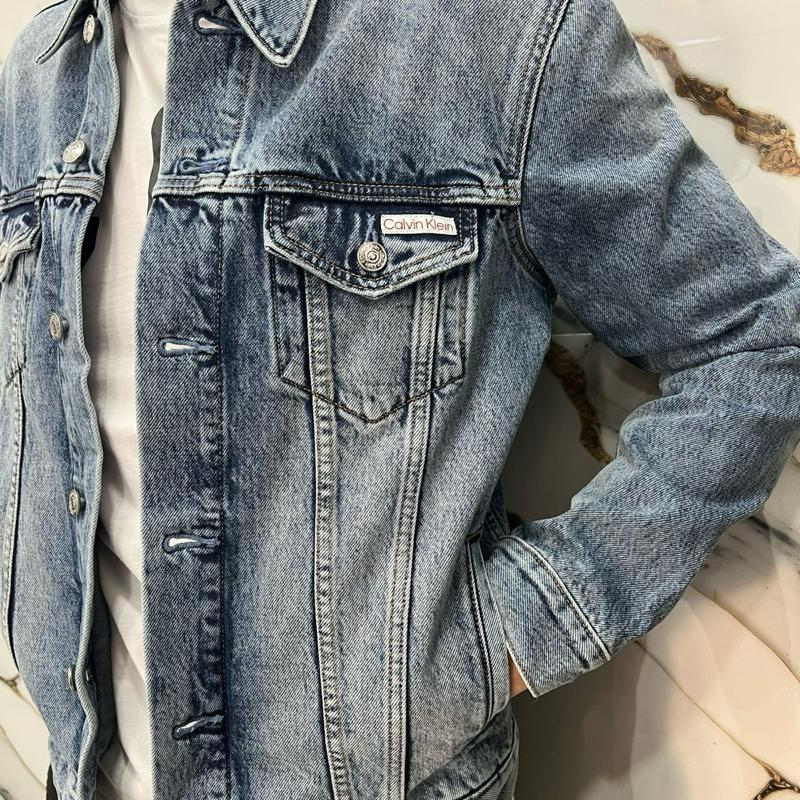 Giacca in jeans calvin klein Taglie S M L XL XXL