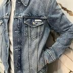 Giacca in jeans calvin klein Taglie S M L XL XXL