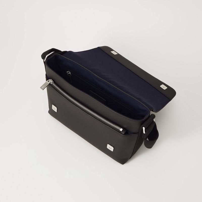 LACOSTE tracolla pochette con Logo Frontale Taglia Unica Comfort Elegante per Ogni Occasione Stile Unico