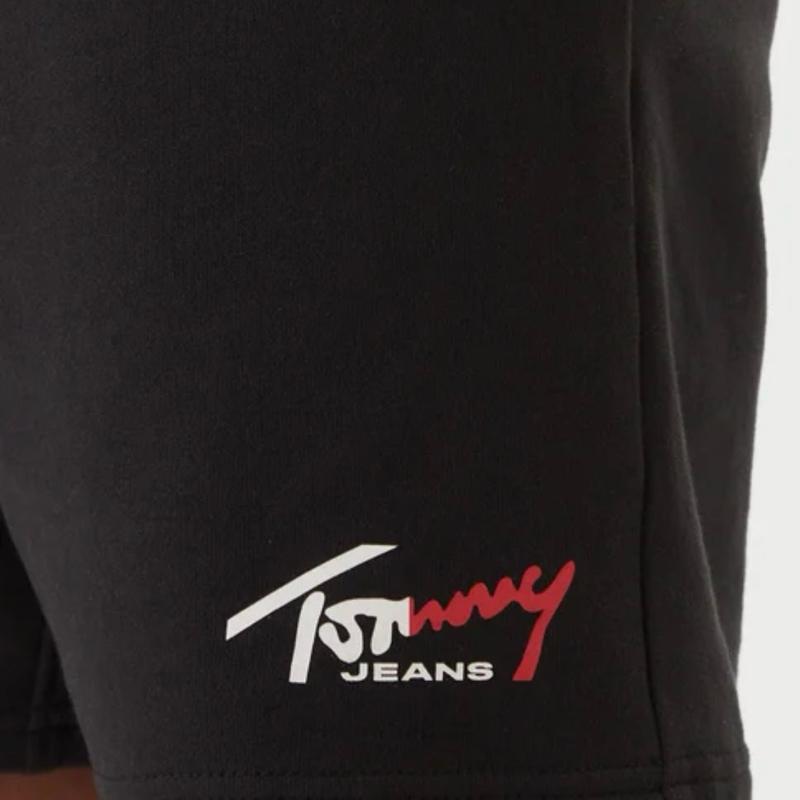 bermuda Tommy Jeans 100% Cotone con Logo Laterale Ricamato Taglie S M L XL XXL Comfort Elegante per Ogni Occasione in Materiale Morbido e Stile Unico