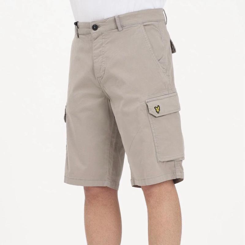 bermuda cargo LYLE&SCOTT con Logo Laterale Ricamato Taglie 46 48 50 52 Comfort Elegante per Ogni Occasione in Materiale Morbido e Stile Unico