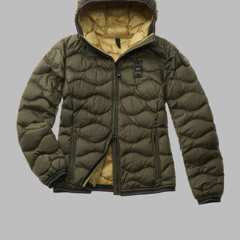Piumino Blauer verde donna Comfort Elegante Materiale Morbido Stile Unico per Ogni Occasione