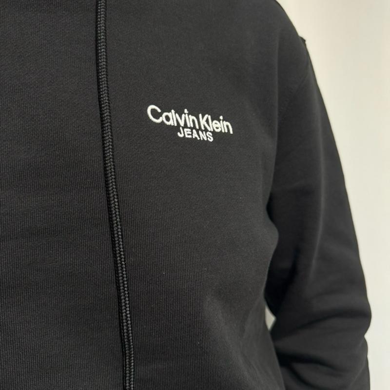 Felpa calvin klein garzata Taglie XS S M L XL XXL Comfort Elegante Materiale Morbido Stile Unico per Ogni Occasione