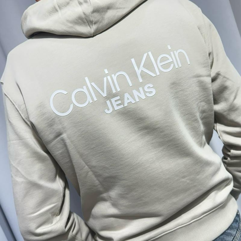 Felpa calvin klein garzata Taglie XS S M L XL XXL Comfort Elegante Materiale Morbido Stile Unico per Ogni Occasione