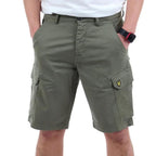 bermuda cargo LYLE&SCOTT con Logo Laterale Ricamato Taglie 46 48 50 52 Comfort Elegante per Ogni Occasione in Materiale Morbido e Stile Unico