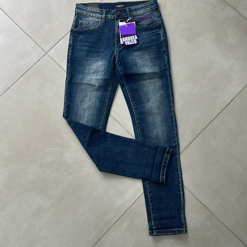 Jeans uomo Taglie 42 44 46 48 50 52 Comfort Elegante Materiale Morbido Stile Unico per Ogni Occasione