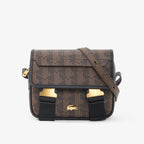 Borsa a spalla Lacoste modello messenger The Blend Comfort Elegante per Ogni Occasione in Materiale Morbido e Stile Unico