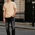 Jeans uomo Taglie 46 48 50 52 54 56 Comfort Elegante Materiale Morbido Stile Unico per Ogni Occasione