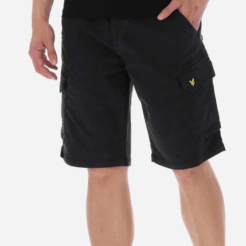 bermuda cargo LYLE&SCOTT con Logo Laterale Ricamato Taglie 46 48 50 52 Comfort Elegante per Ogni Occasione in Materiale Morbido e Stile Unico