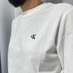 Maglia manica lunga CALVIN KLEIN  Taglie S M L XL Comfort Elegante Materiale Morbido Stile Unico per Ogni Occasione