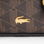 Borsa a spalla Lacoste modello messenger The Blend Comfort Elegante per Ogni Occasione in Materiale Morbido e Stile Unico