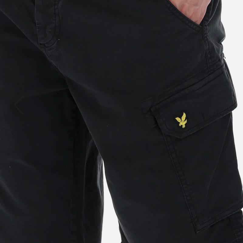 bermuda cargo LYLE&SCOTT con Logo Laterale Ricamato Taglie 46 48 50 52 Comfort Elegante per Ogni Occasione in Materiale Morbido e Stile Unico