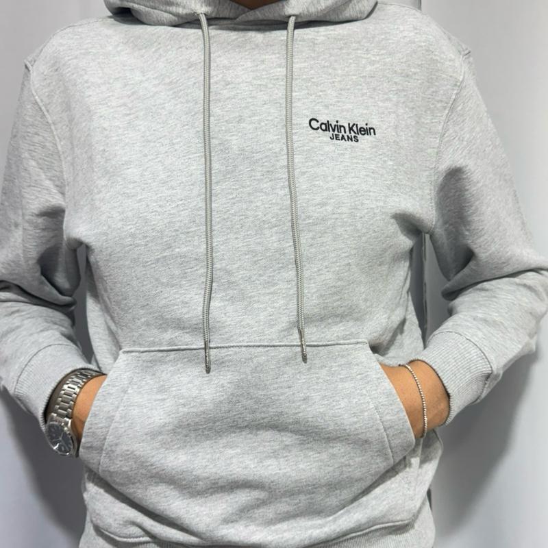 Felpa calvin klein garzata Taglie XS S M L XL XXL Comfort Elegante Materiale Morbido Stile Unico per Ogni Occasione