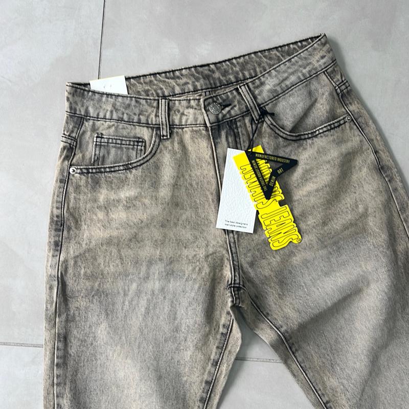Jeans uomo baggy Taglie 42 44 46 48 50 52 Comfort Elegante Materiale Morbido Stile Unico per Ogni Occasione