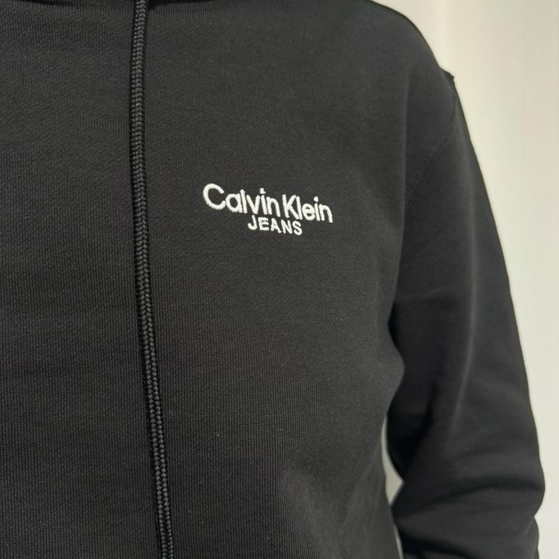 Felpa calvin klein garzata Taglie XS S M L XL XXL Comfort Elegante Materiale Morbido Stile Unico per Ogni Occasione