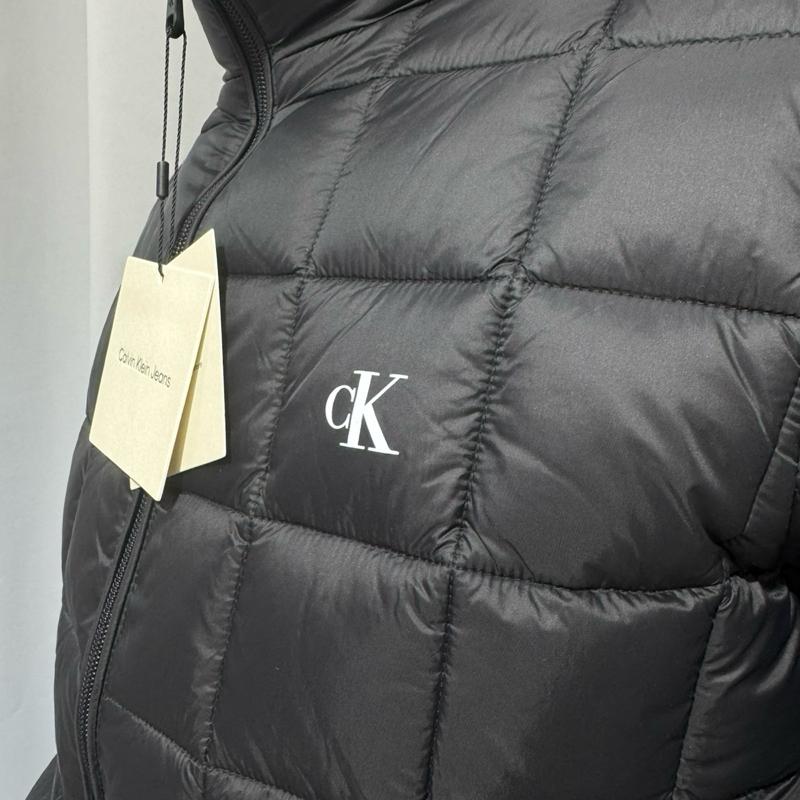 Piumino CALVIN KLEIN nero senza cappuccio Taglie S M L XL XXL Comfort Elegante Materiale Morbido Stile Unico per Ogni Occasione