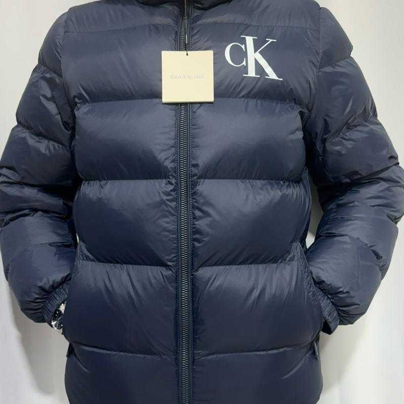 Piumino CALVIN KLEIN blu dark Taglie S M L XL XXL Comfort Elegante Materiale Morbido Stile Unico per Ogni Occasione