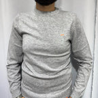 Sun68 maglioncino 100% Cotone con Logo Centrale Stampato Taglie S M L XL XXL 3XXL Comfort Elegante per Ogni Occasione