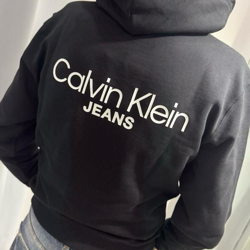 Felpa calvin klein garzata Taglie XS S M L XL XXL Comfort Elegante Materiale Morbido Stile Unico per Ogni Occasione