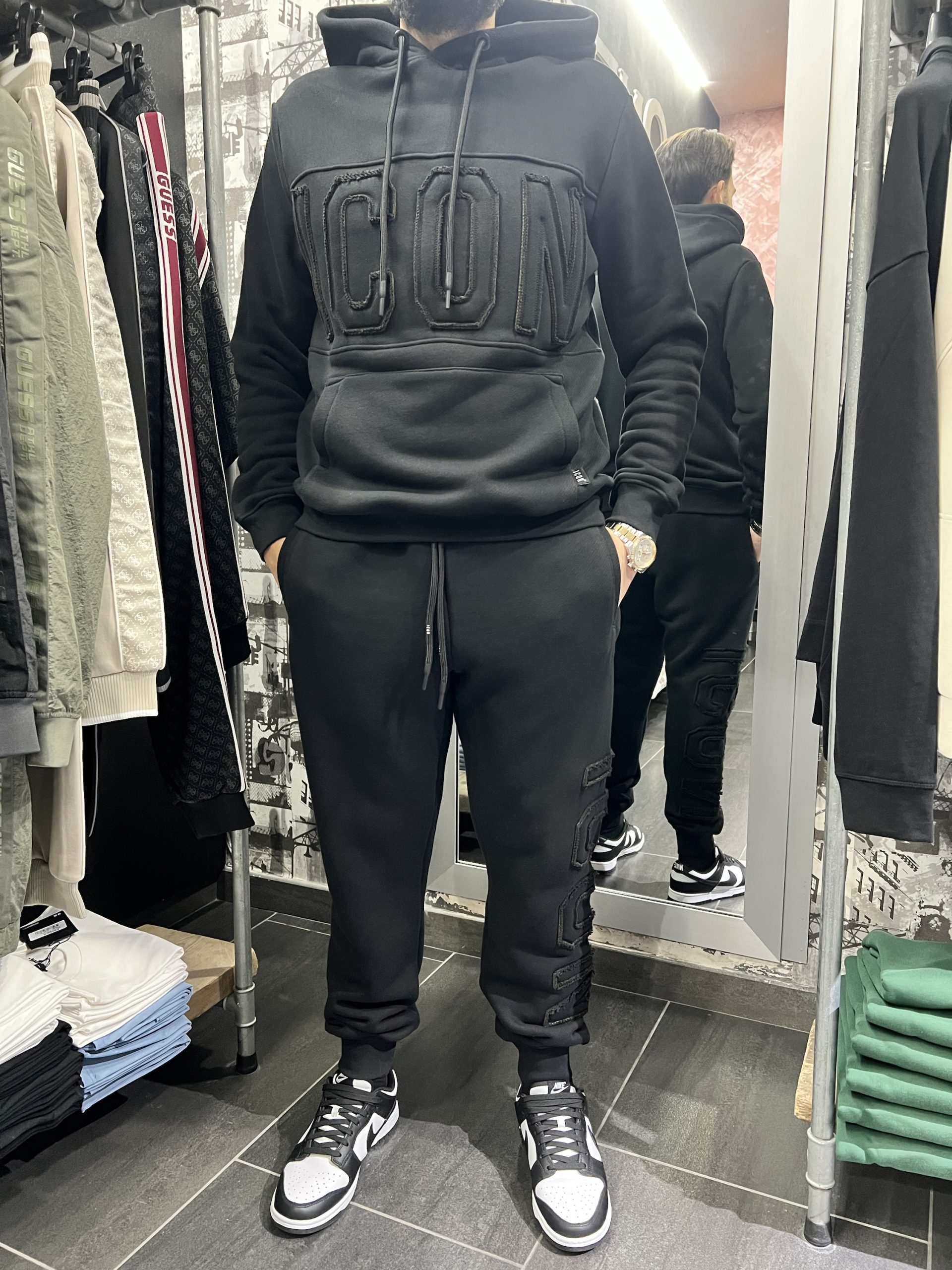 Tuta completa ICON TOTAL BLACK