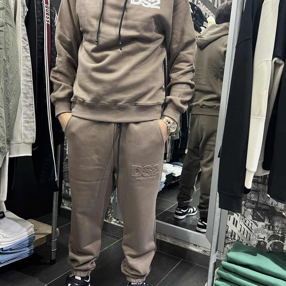 Tuta completa DS2 DROPSEASON fango con cappuccio